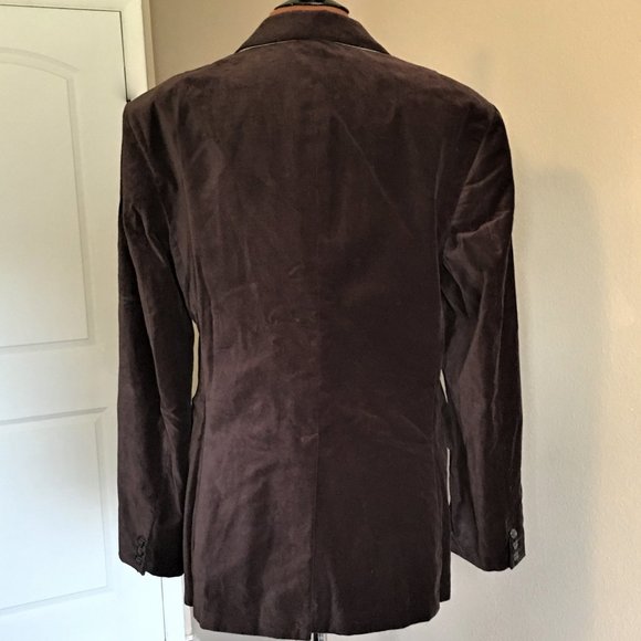 7 FOR ALL MANKIND Men’s Velvet Blazer  | LARGE - Picture 4 of 12